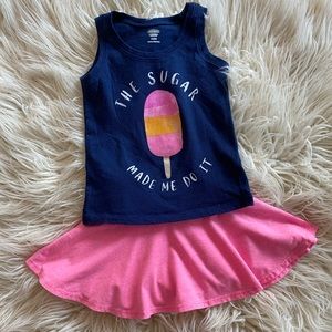 Tank and Skort Set